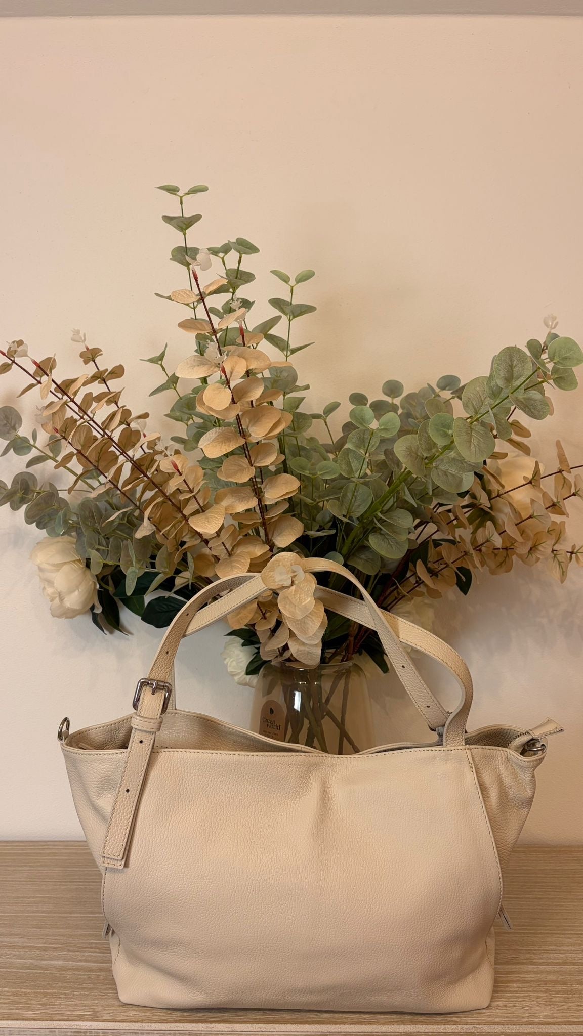 Borsa GIADA con manici regolabili e tracolla