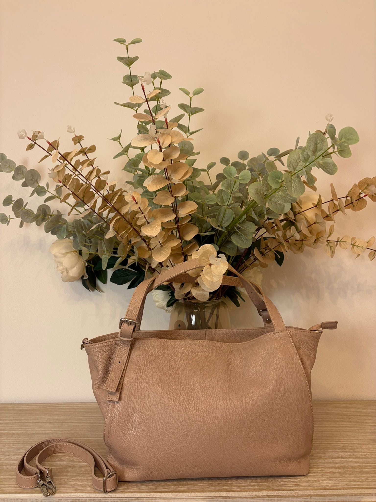 Borsa GIADA con manici regolabili e tracolla