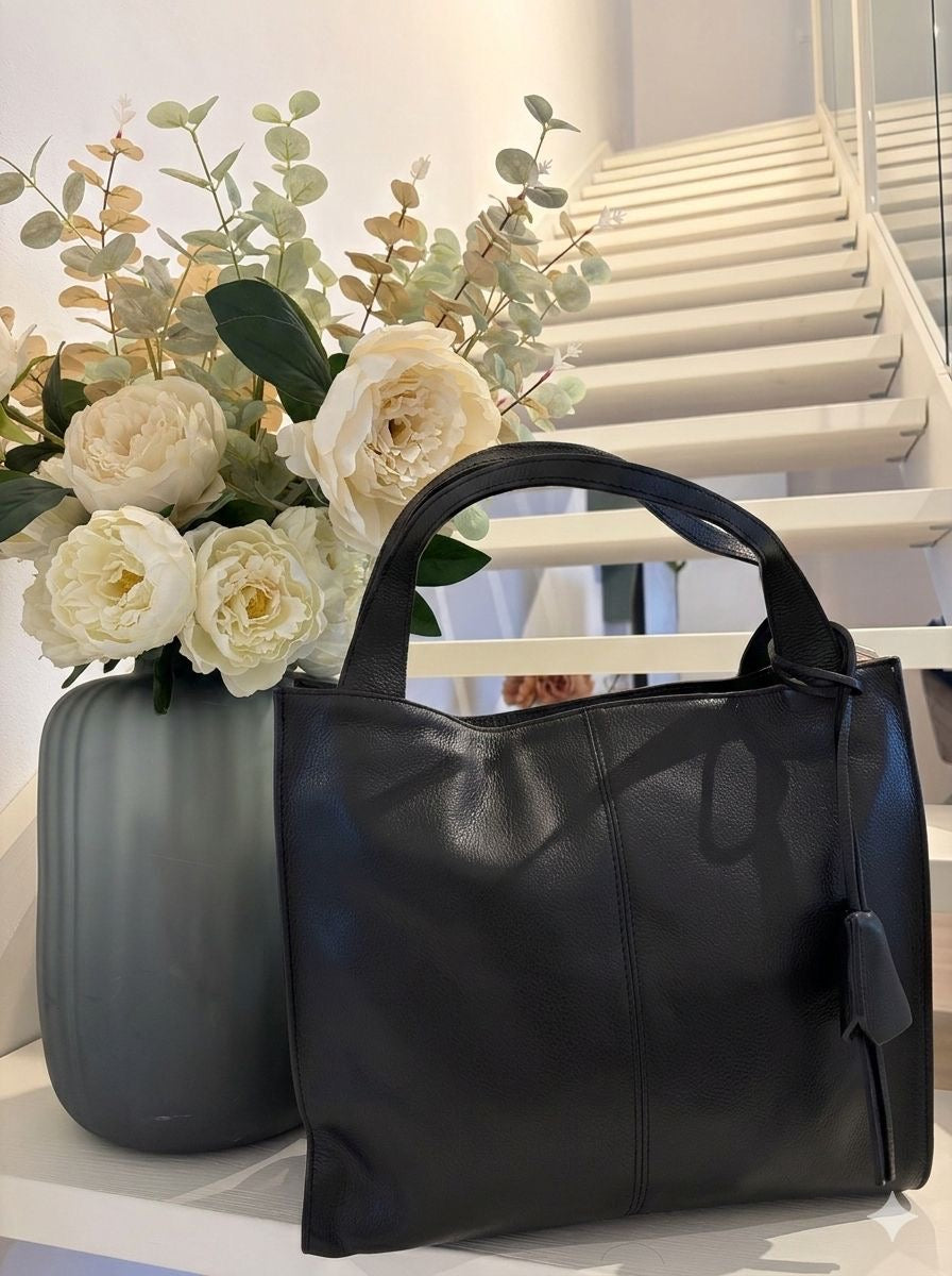 Borsa shopper FRANCESCA con tracolla removibile