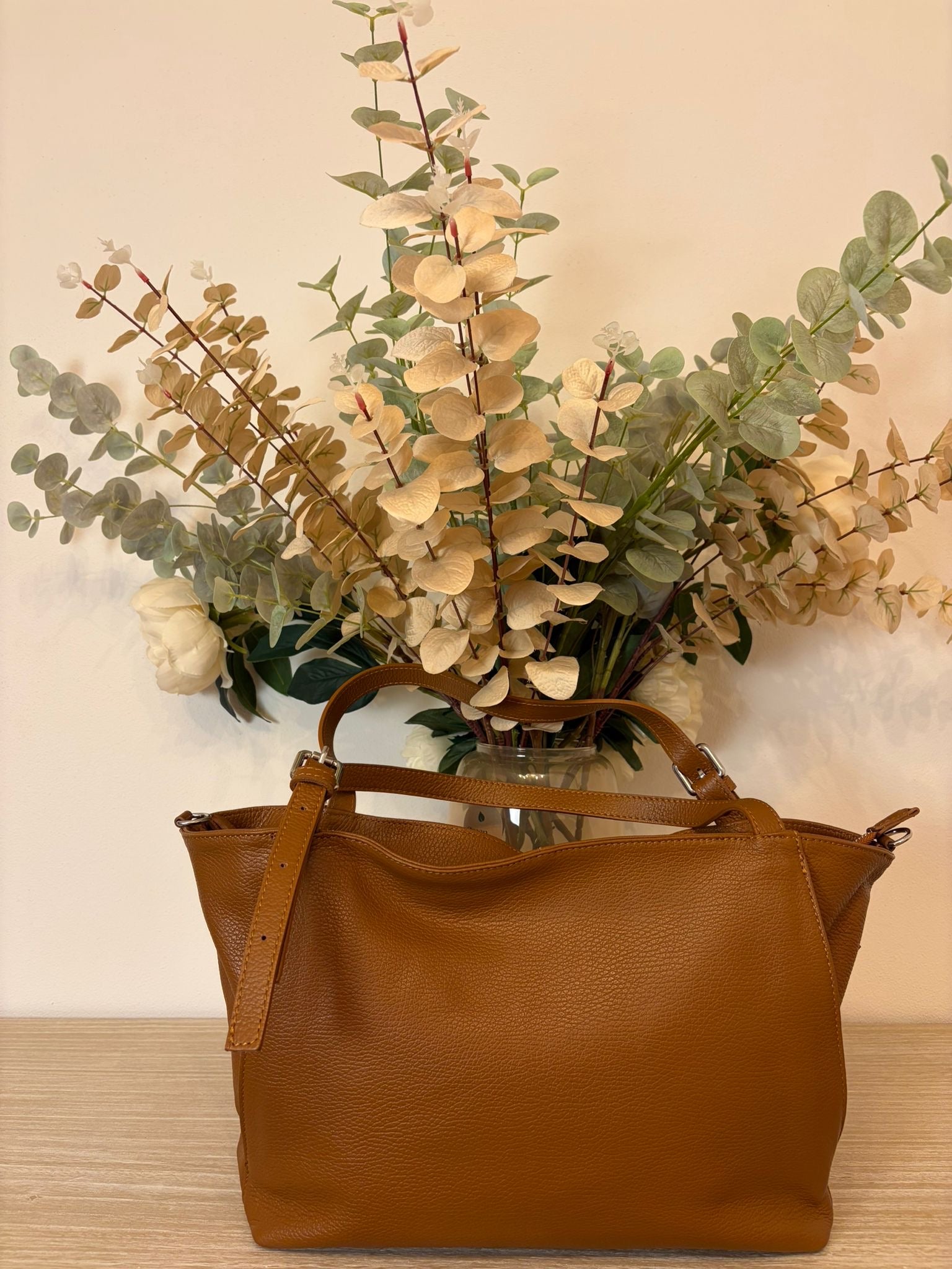 Borsa GIADA con manici regolabili e tracolla