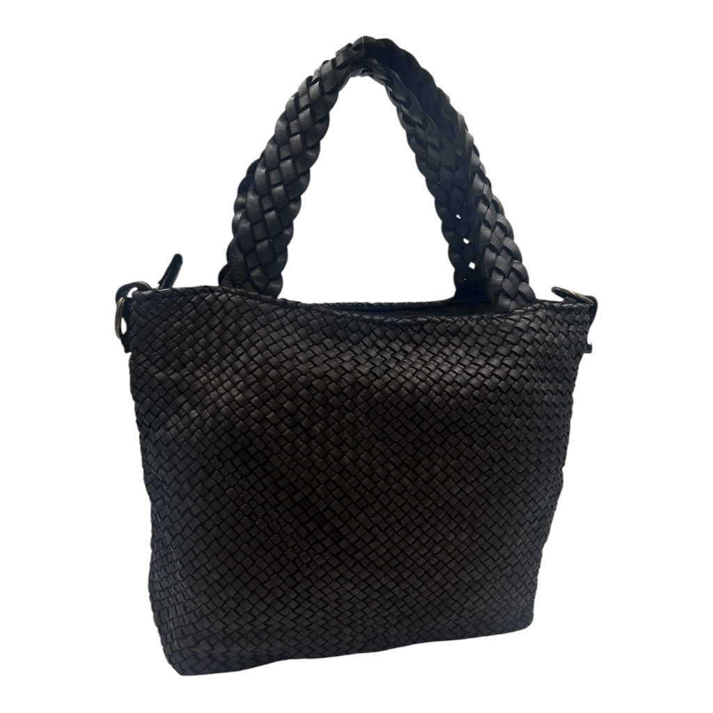 Borsa Susanna intrecciata e con tracolla removibile