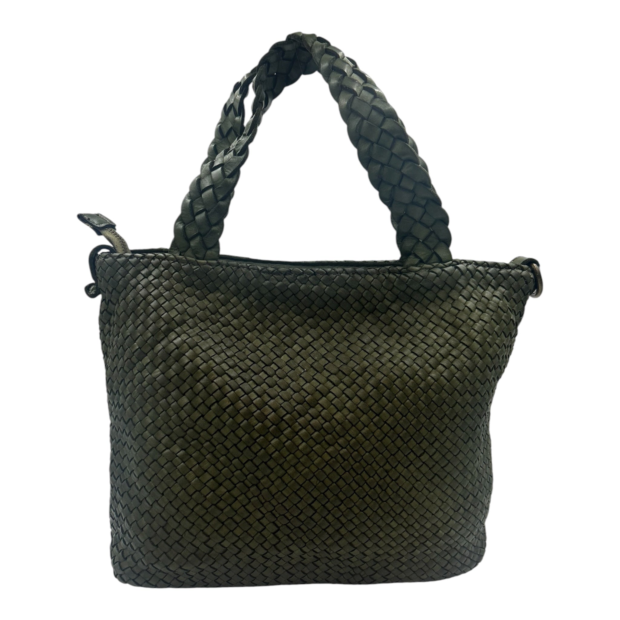 Borsa Susanna intrecciata e con tracolla removibile