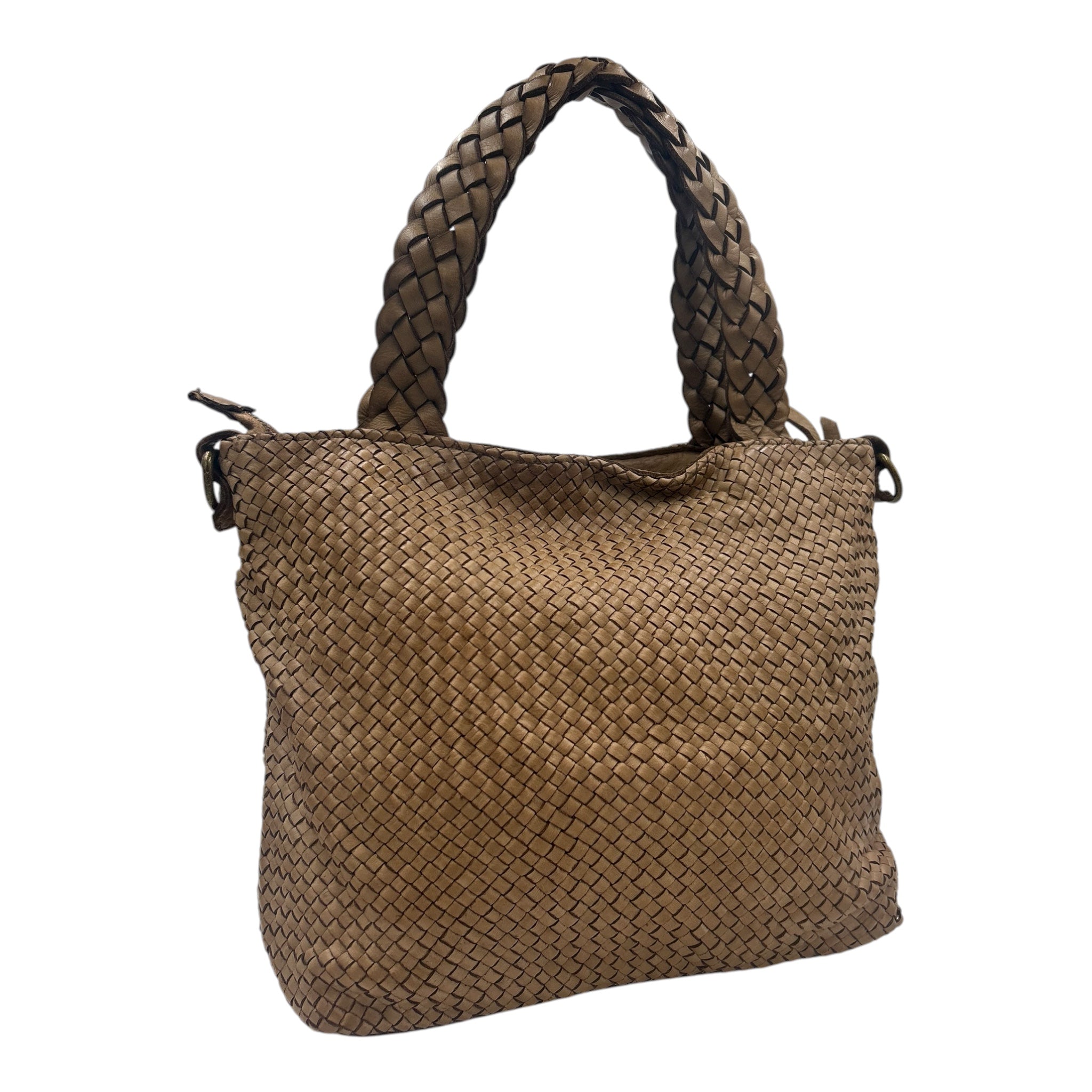 Borsa Susanna intrecciata e con tracolla removibile
