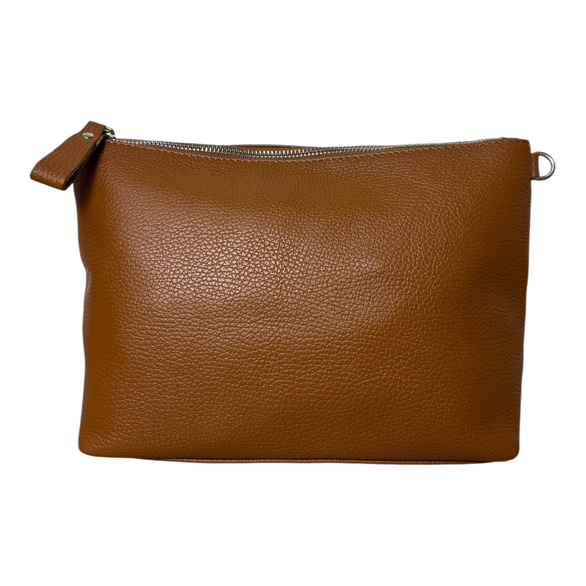 ALMA Tracolla- Organizer in pelle martellata e tracolla removibile