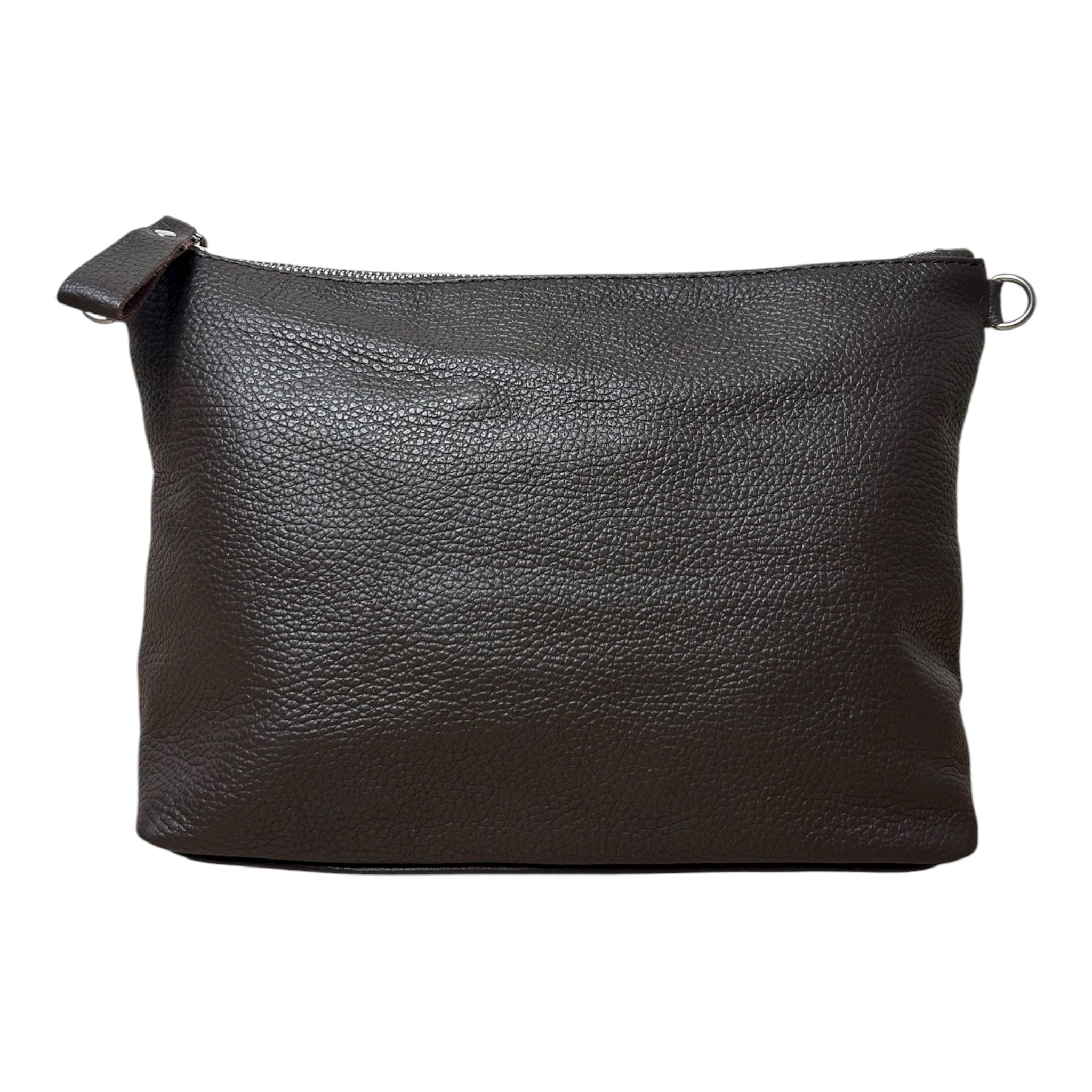 ALMA Tracolla- Organizer in pelle martellata e tracolla removibile