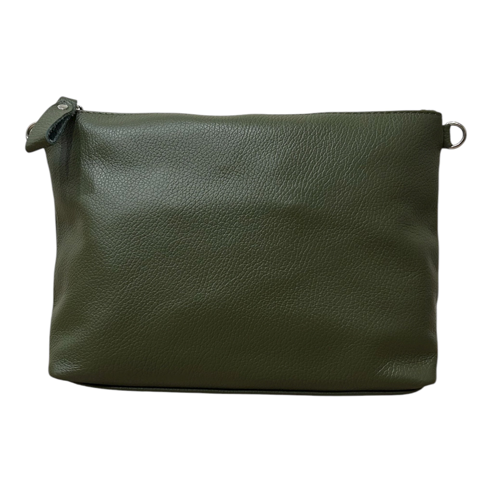 ALMA Tracolla- Organizer in pelle martellata e tracolla removibile